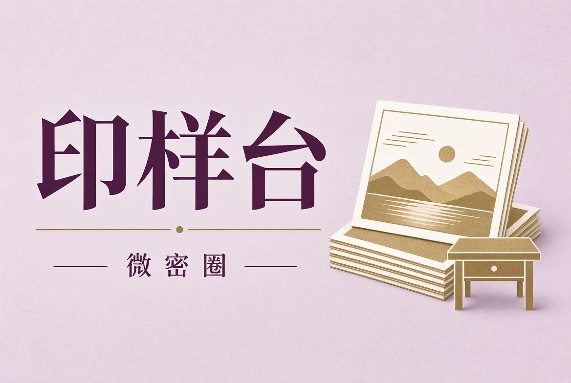 印样观察与纸张笔记